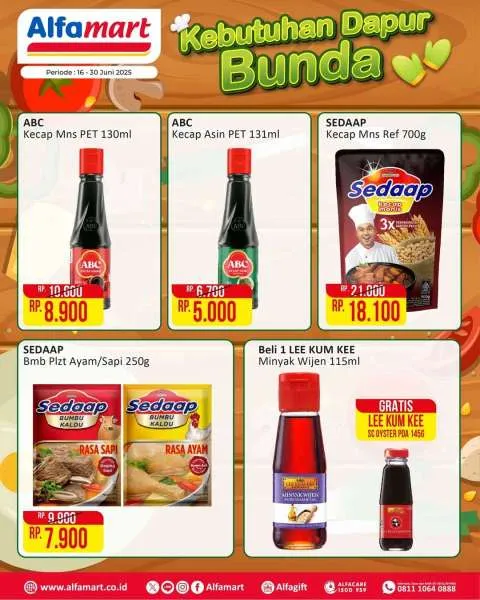 Promo Alfamart Kebutuhan Dapur Periode 16-30 Juni 2025