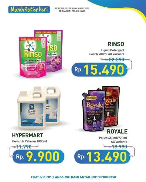 Promo JSM Hypermart Hyper Diskon Weekend Periode 22-25 November 2024