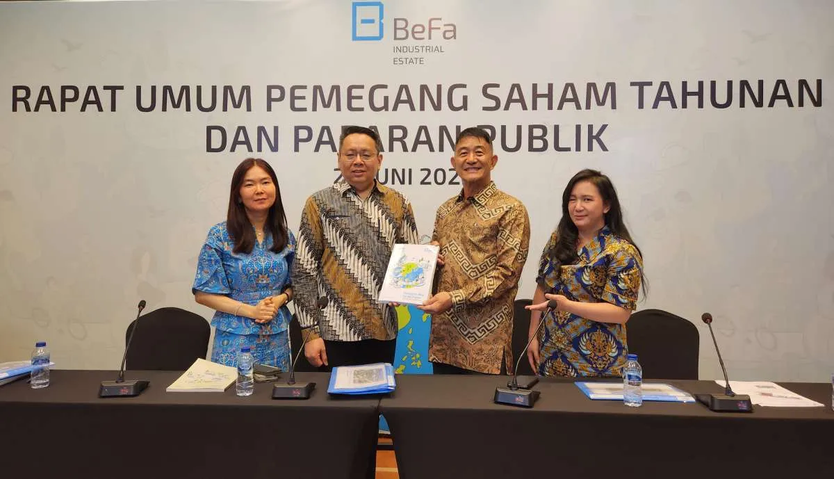 Bekasi Fajar Industrial Estate Bukukan Rugi Bersih Rp 33,2 Miliar pada Kuartal I-2025