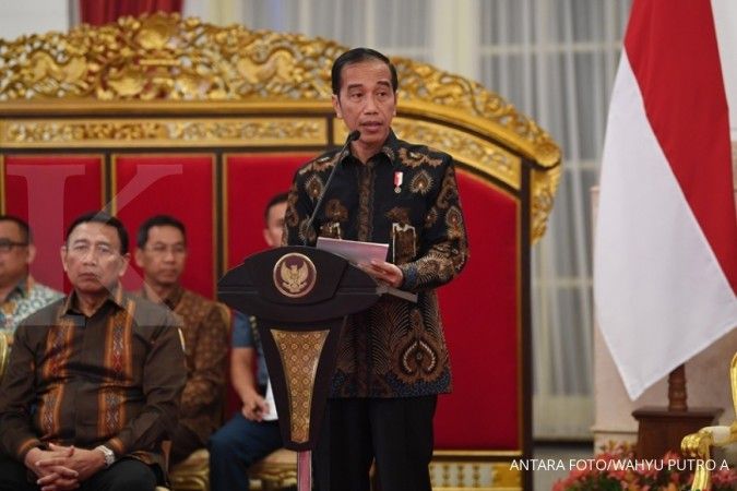 Di hadapan santri, Jokowi bilang: Beda pilihan engga apa-apa 