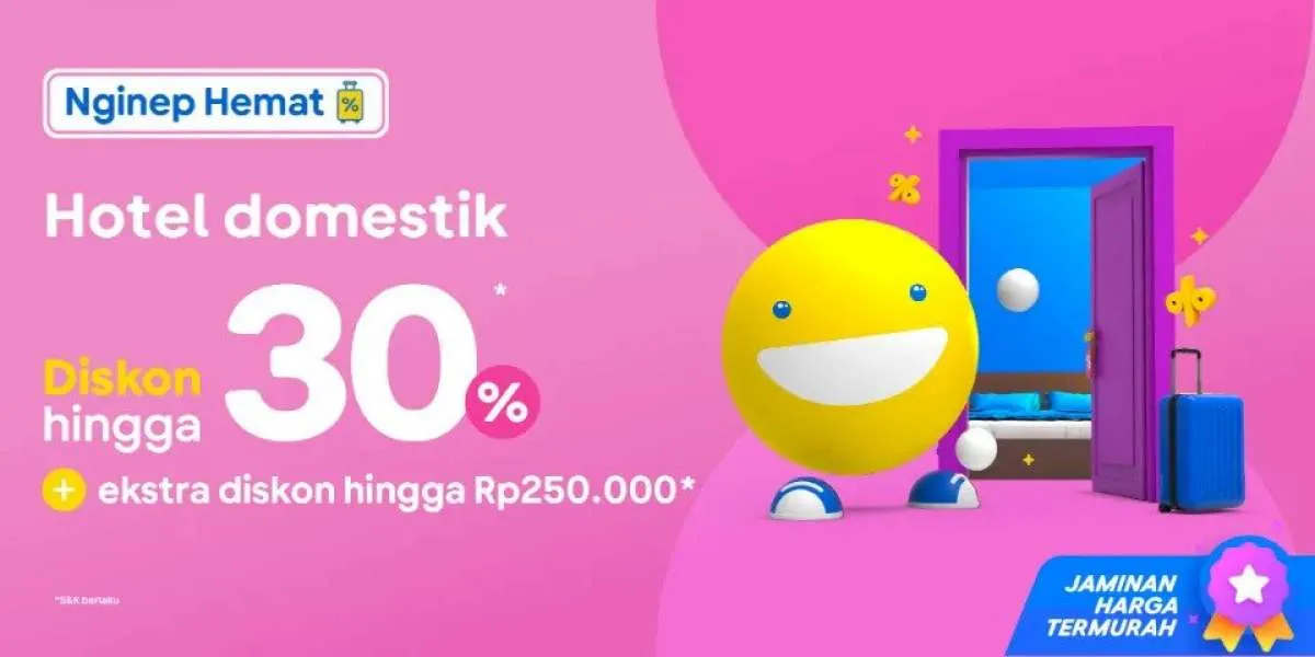 Promo Tiket.com 4-16 Januari 2023, Nikmati Diskon Hotel Domestik Hingga 30%