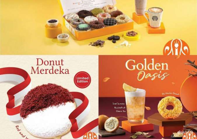 Promo J.CO Edisi Terbatas, Ada Donut Merdeka Spesial HUT RI di Bulan Agustus 2023