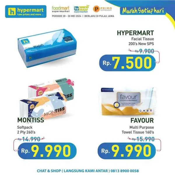 Promo Hypermart Hyper Diskon Weekday Periode 28-30 Mei 2024