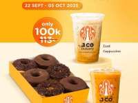 Promo JCO Delightful Combos sampai 5 Oktober, Black Jack & 2 Minum Harga Spesial