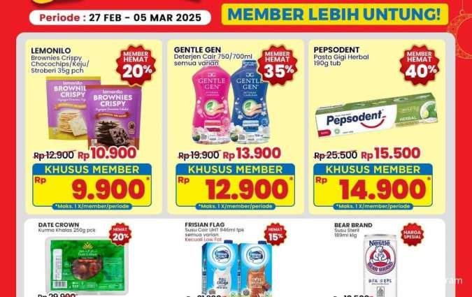 Promo Indomaret Jelang Ramadan 27 Februari 2025, Deterjen dan Kurma Paling Murah