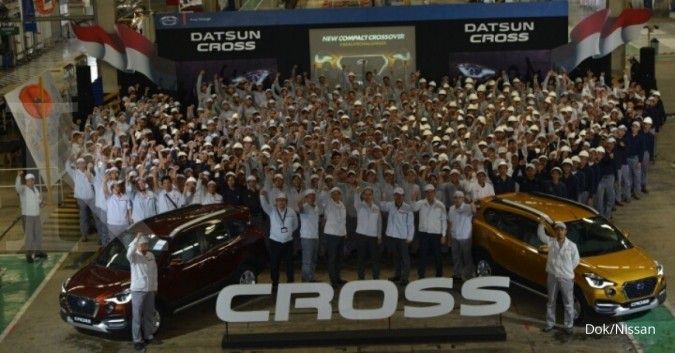 Datsun Cross resmi diproduksi hari ini di Purwakarta