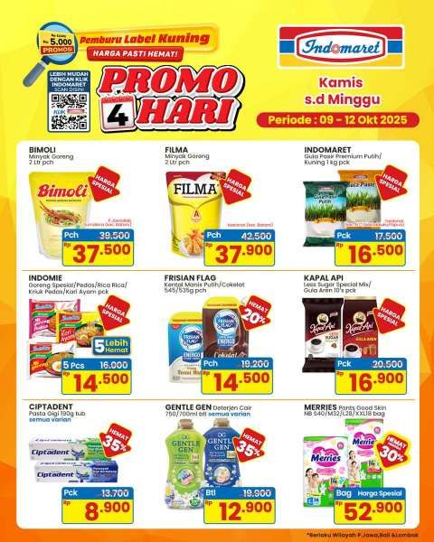 Promo Indomaret Weekend 9-12 Oktober 2025
