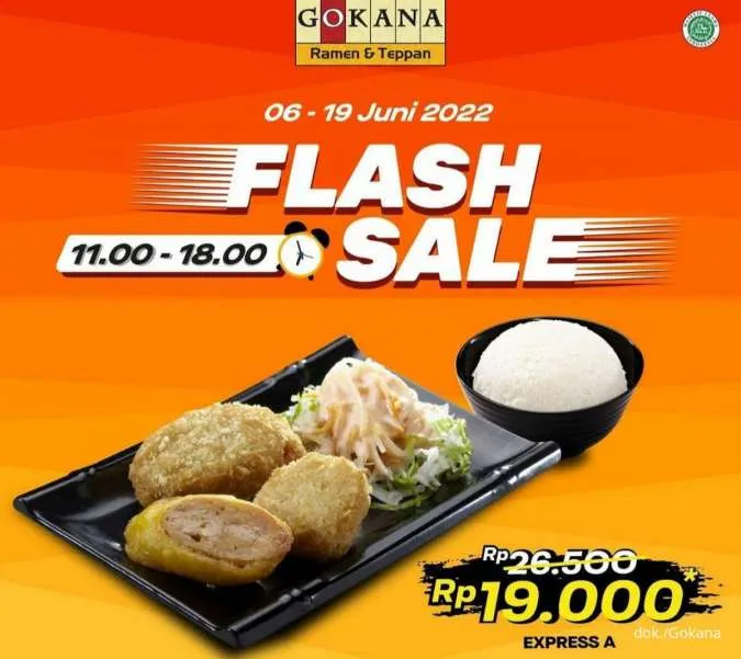 Promo Gokana Flash Sale