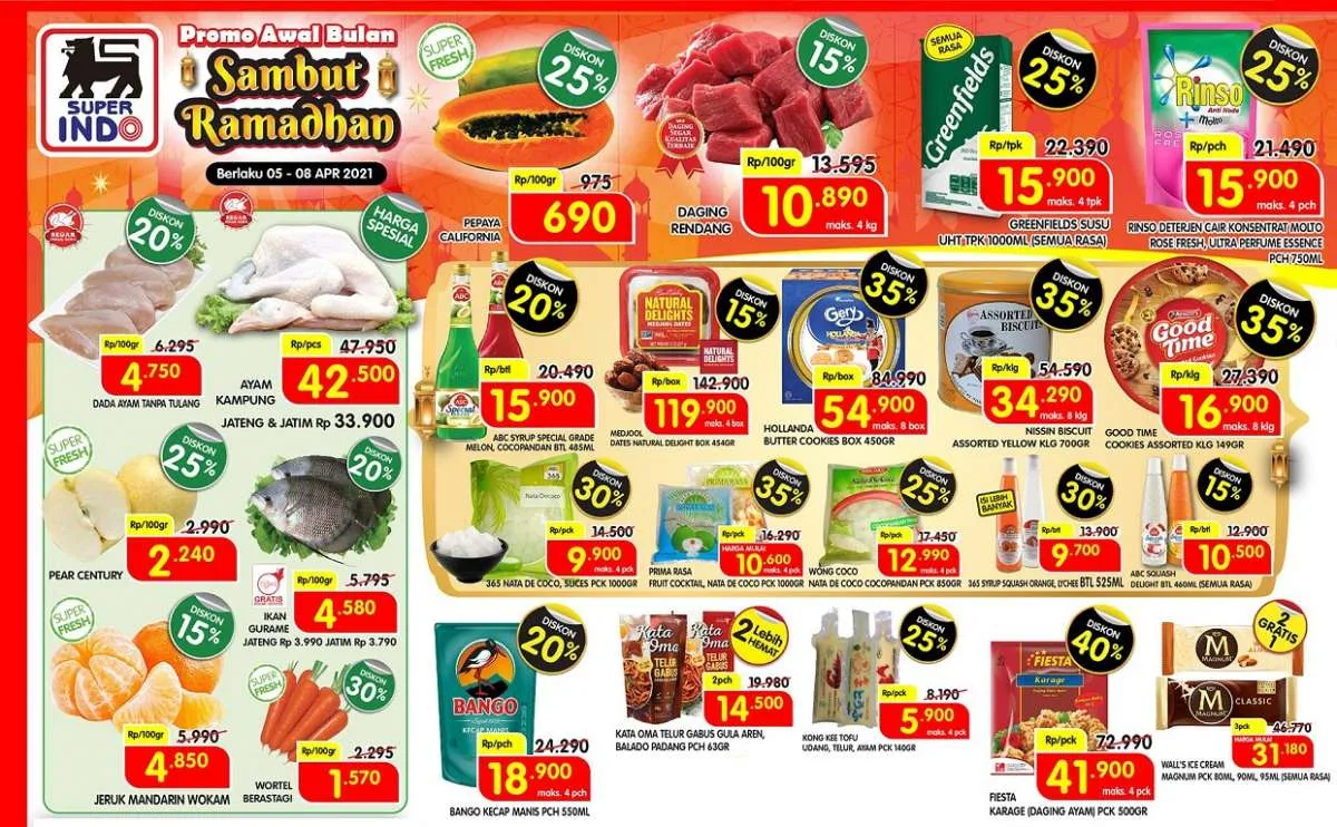 Promo Superindo hari kerja masih berlangsung, diskon 7 April 2021