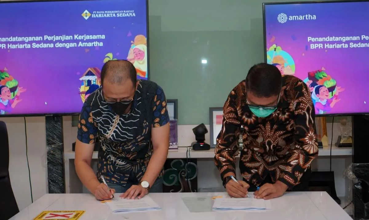 Amartha Gandeng BPR Hariarta Sedana Salurkan Permodalan Pada UMKM