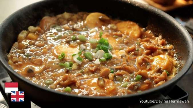 Resep Tahu Hot Plate Ayam Jamur yang Sedap Harum Kreasi Devina Hermawan