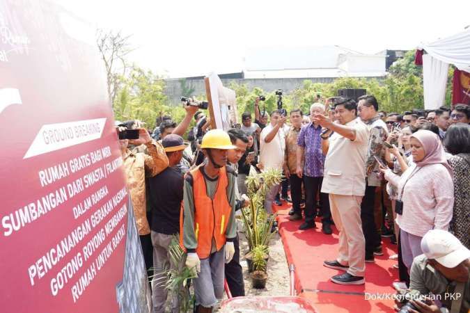 Maruarar Sirait Groundbreaking Program 3 Juta Rumah di Tangerang