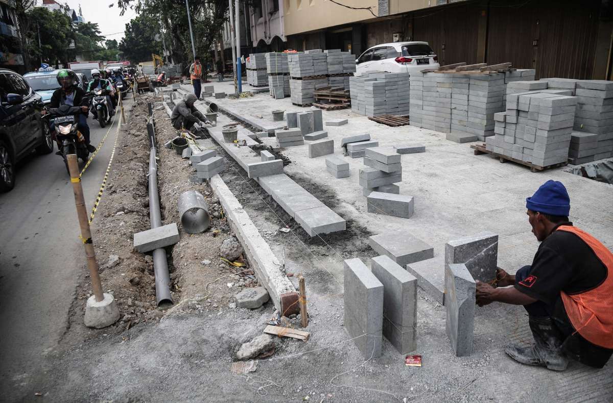 Revitalisasi Trotoar Kawasan Kota Tua Jakarta