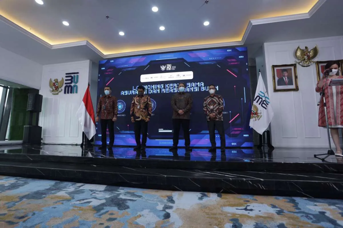 BUMN Asuransi dan Reasuransi resmi bentuk Koasuransi Merah Putih