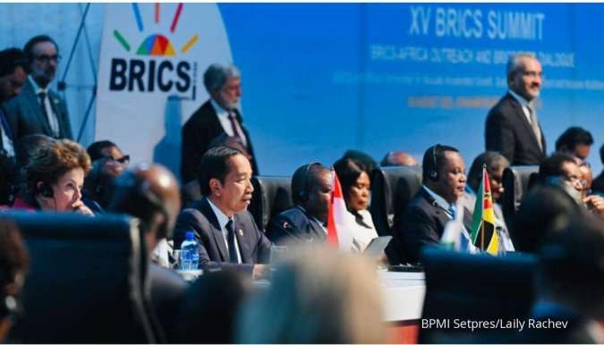 Jokowi Tegaskan Hal Ini di KTT BRICS