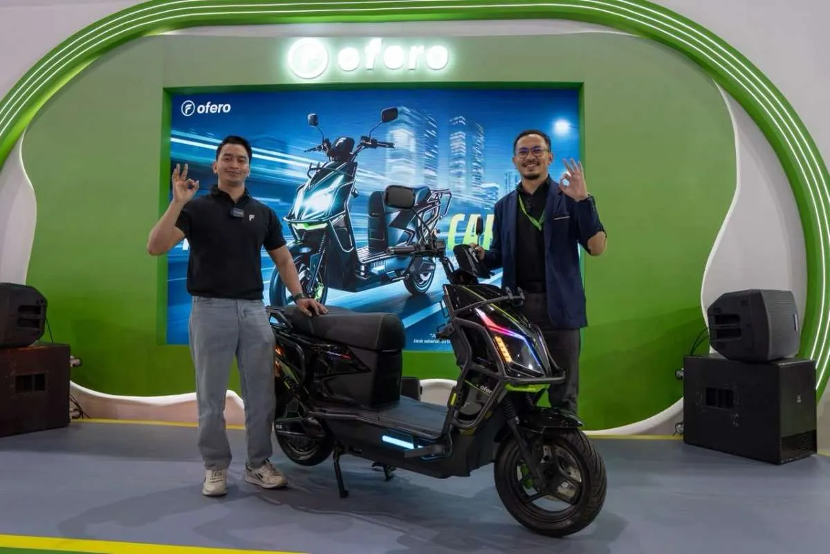 Ofero Luncurkan Motor Listrik Carria 1, Bidik UMKM hingga Bisnis Logistik
