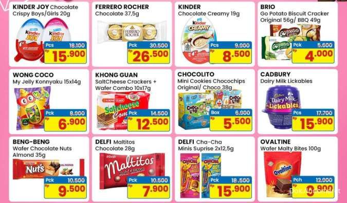 Promo Valentine Indomaret dan Alfamart, SilverQueen-Ferrero Rocher Diskon hingga 34%