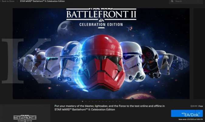 Star Wars Battlefront 2: Celebration Edition - Epic Games Store