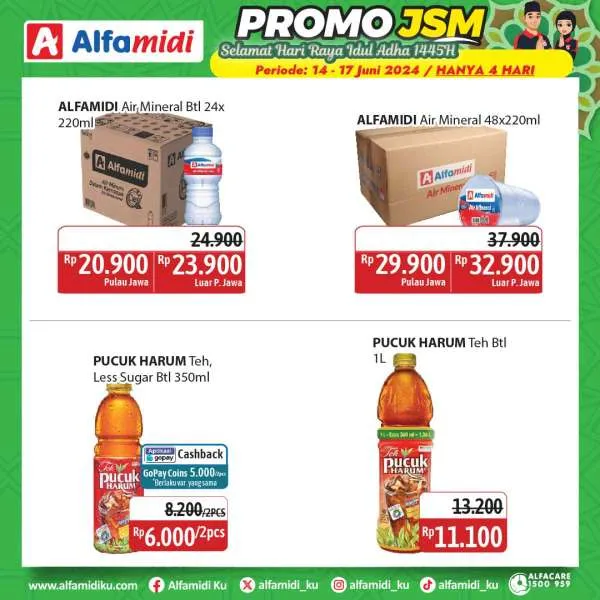 Promo JSM Alfamidi Hanya 4 Hari Spesial Idul Adha Periode 14-17 Juni 2024