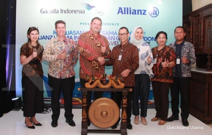 Pasarkan asuransi perjalanan, Allianz Utama gaet Garuda Indonesia
