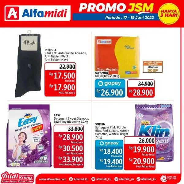 Promo JSM Alfamidi Periode 17-19 Juni 2022