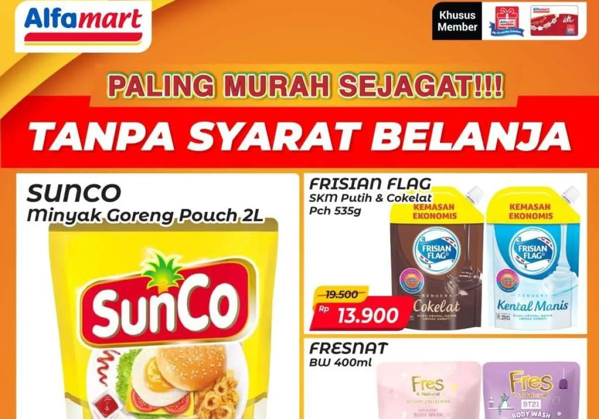 Promo Alfamart 4 Desember 2025, Diskon Paling Murah Berakhir Hari Ini
