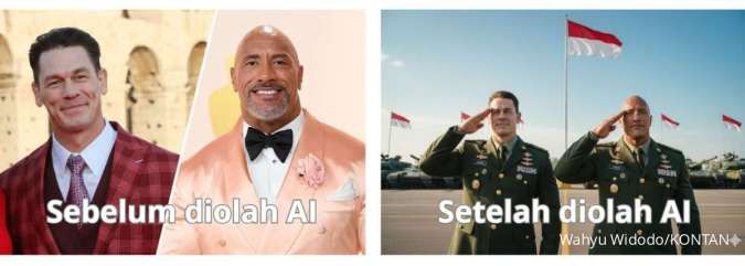 Edit Foto Menjadi Prajurit TNI di Gemini AI