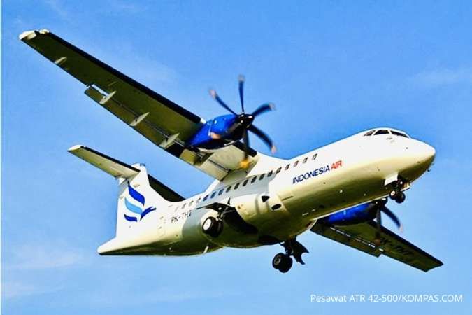 KNKT: ELT Pesawat ATR yang Hilang Kontak Rusak Akibat Menabrak Lereng Gunung