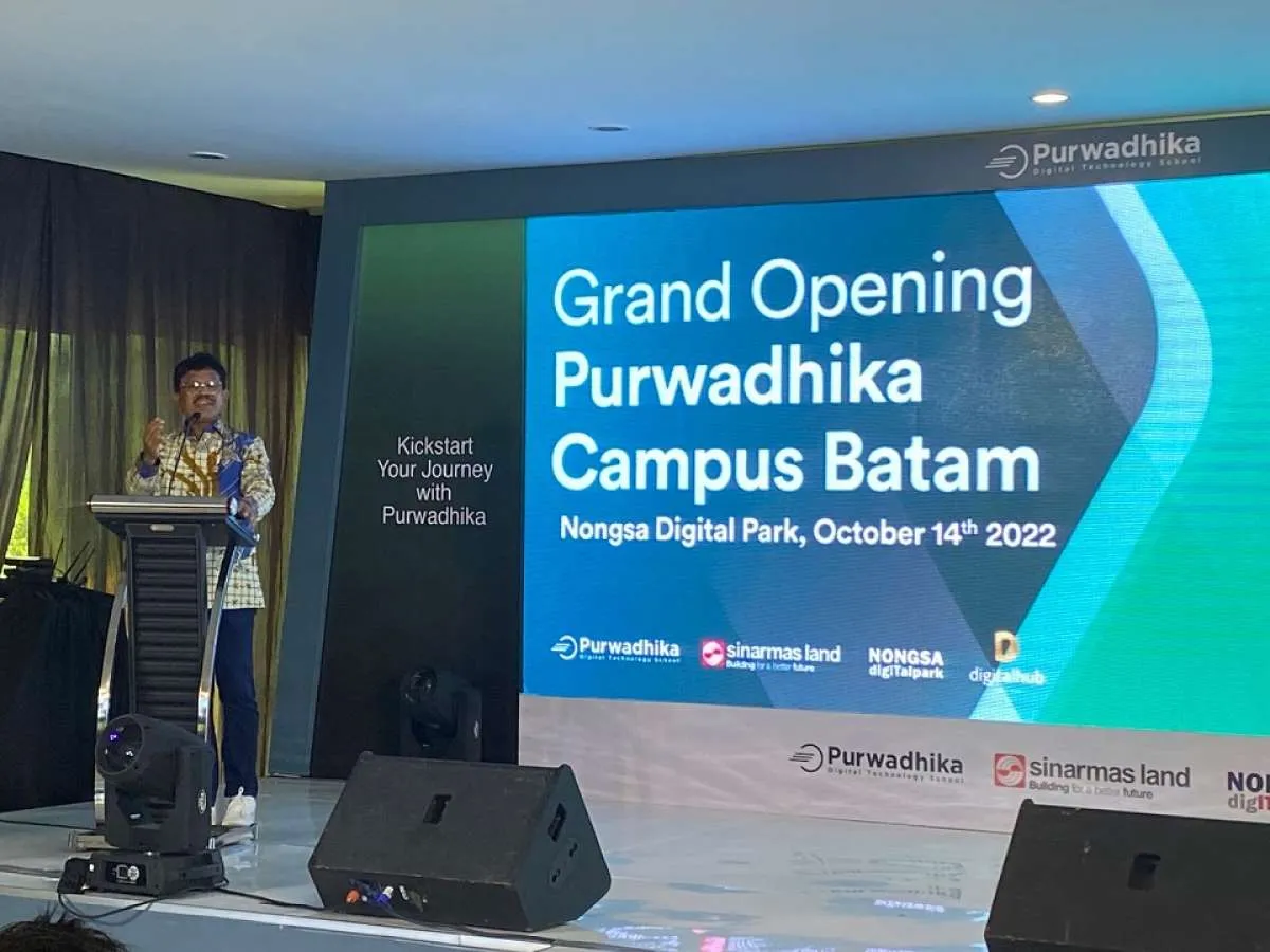 Menkominfo Resmikan Purwadhika Digital Technology School di Nongsa Digital Park,Batam