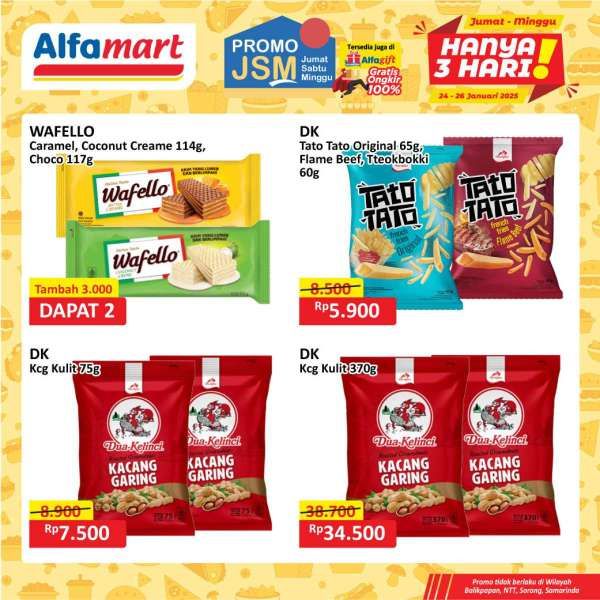 Promo JSM Alfamart 24-26 Januari 2025