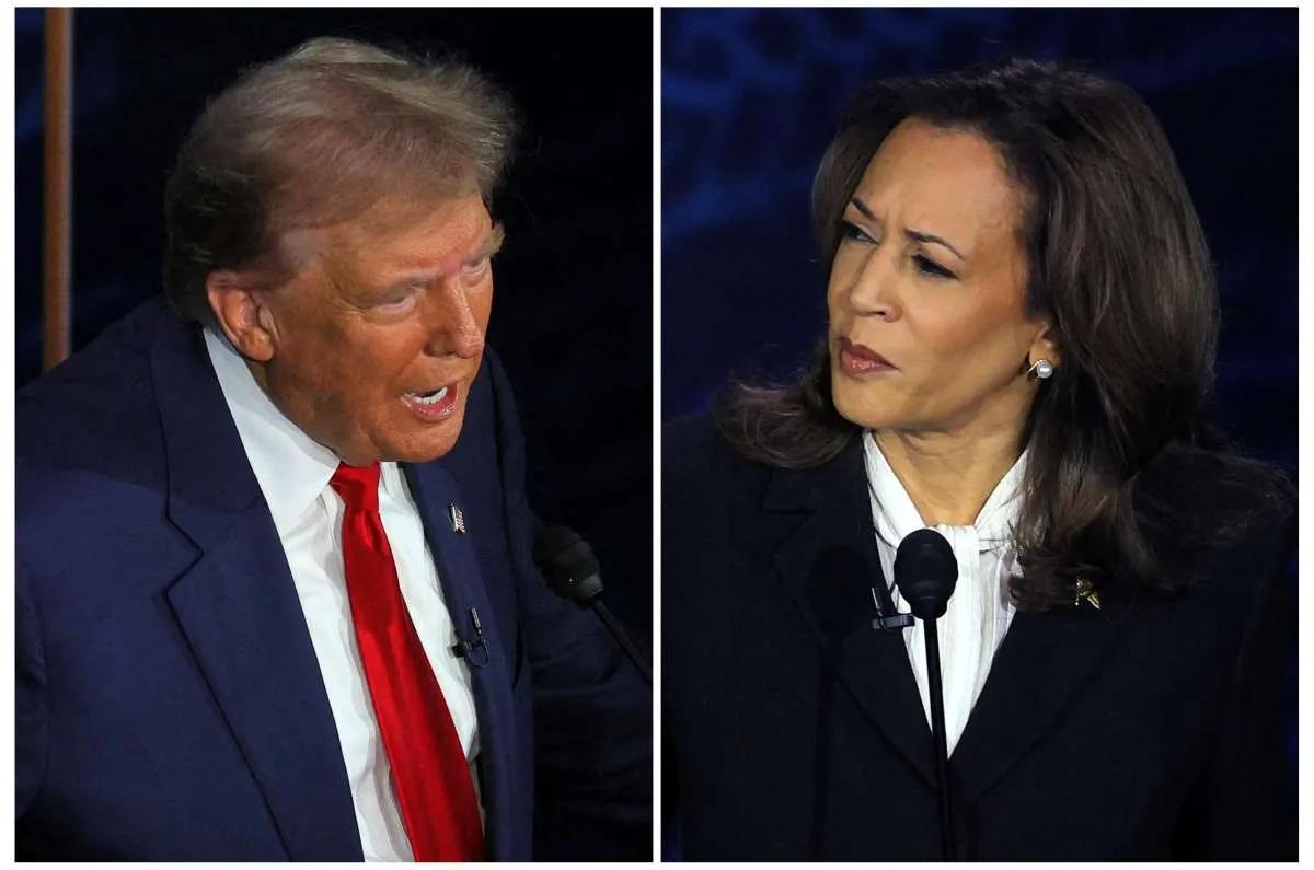 Harris dan Trump Bertarung di Arena Pertarungan 2 Minggu Menuju Hari Pemilu AS