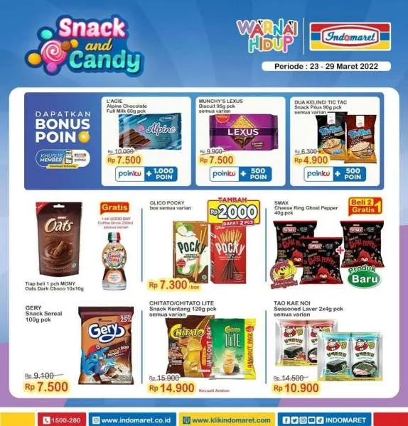 Promo Indomaret Super Hemat Periode 23-29 Maret 2022