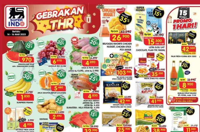 Promo JSM Superindo Weekend 14-16 Maret 2025