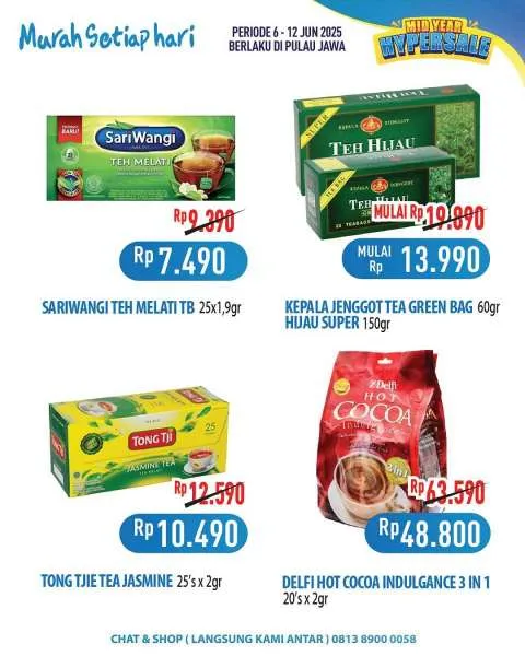 Promo Hypermart Hyper Diskon Weekday Periode 10-12 Juni 2025
