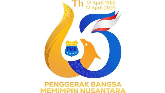 Download Logo Harlah PMII 2023 ke-63, Penggerak Bangsa Memimpin Nusantara