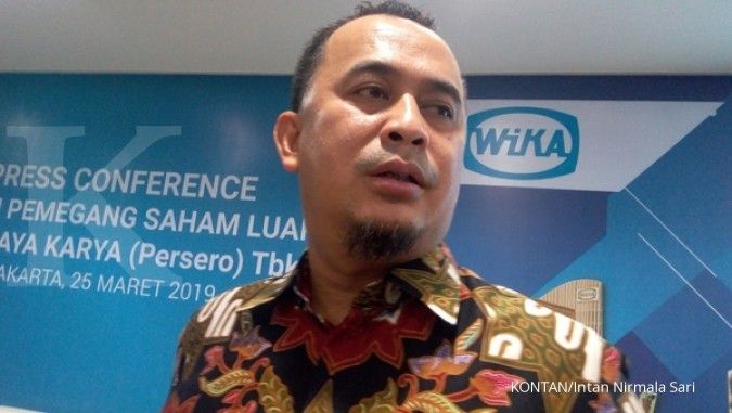 Kuartal I-2019, capaian kontrak Wijaya Karya (WIKA) baru 17% dari target