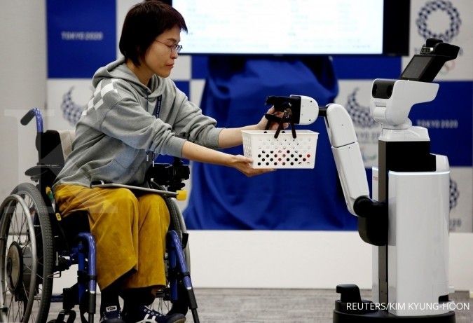 Robot untuk Olimpiade Tokyo 2020 diperkenalkan ke publik