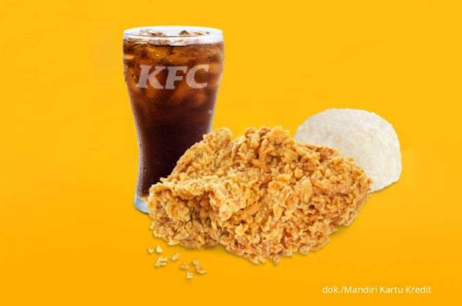 Promo KFC Terbaru 1-31 Januari 2023, Dapat Diskon 30% Tukar Livin Poin Bank Mandiri