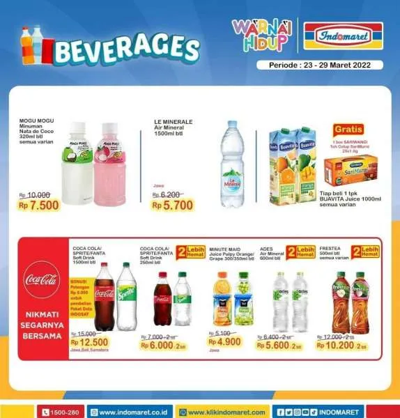 Promo Indomaret Super Hemat Periode 23-29 Maret 2022