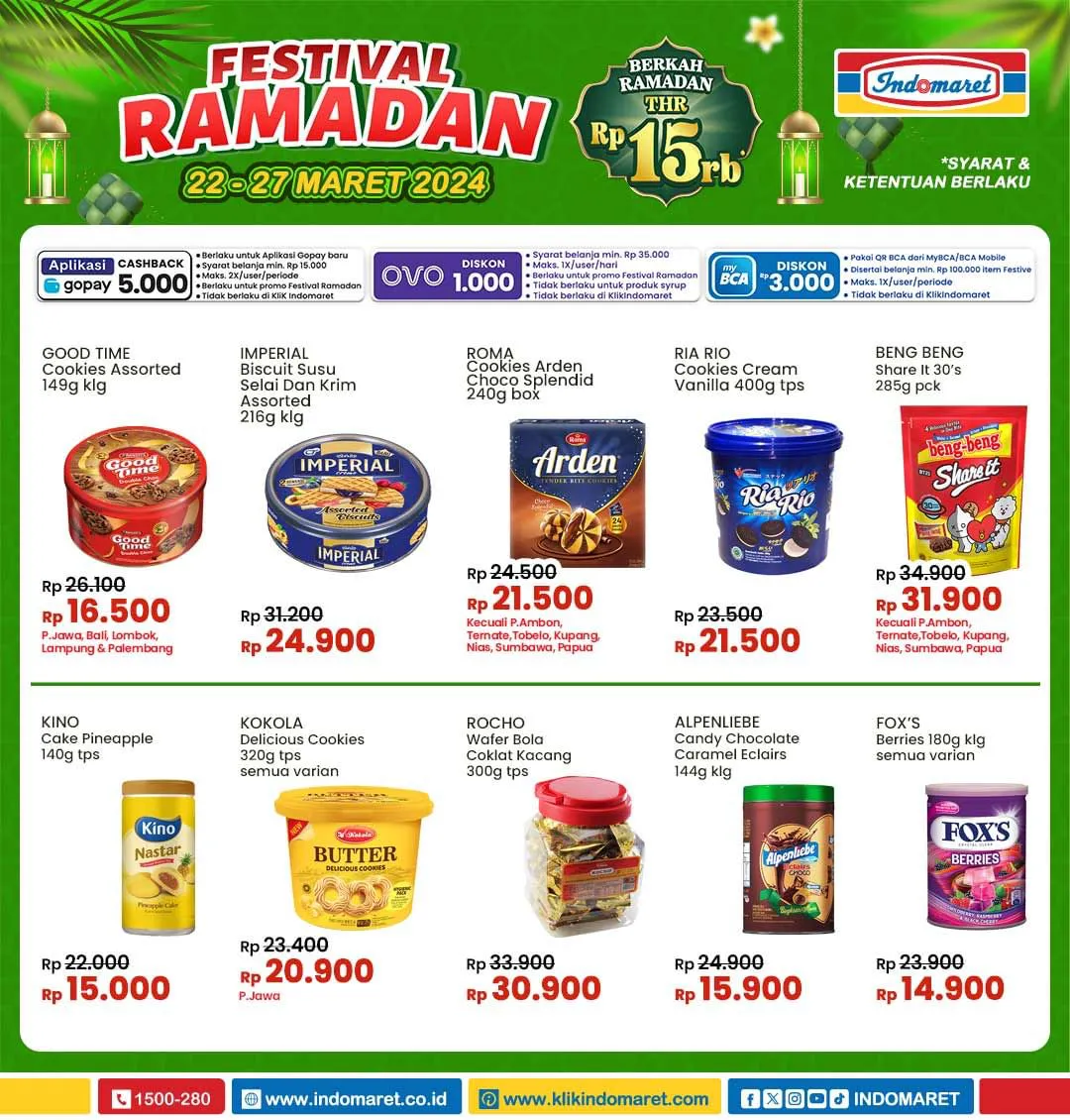 Promo Indomaret Festival Ramadan Periode 22-27 Maret 2024
