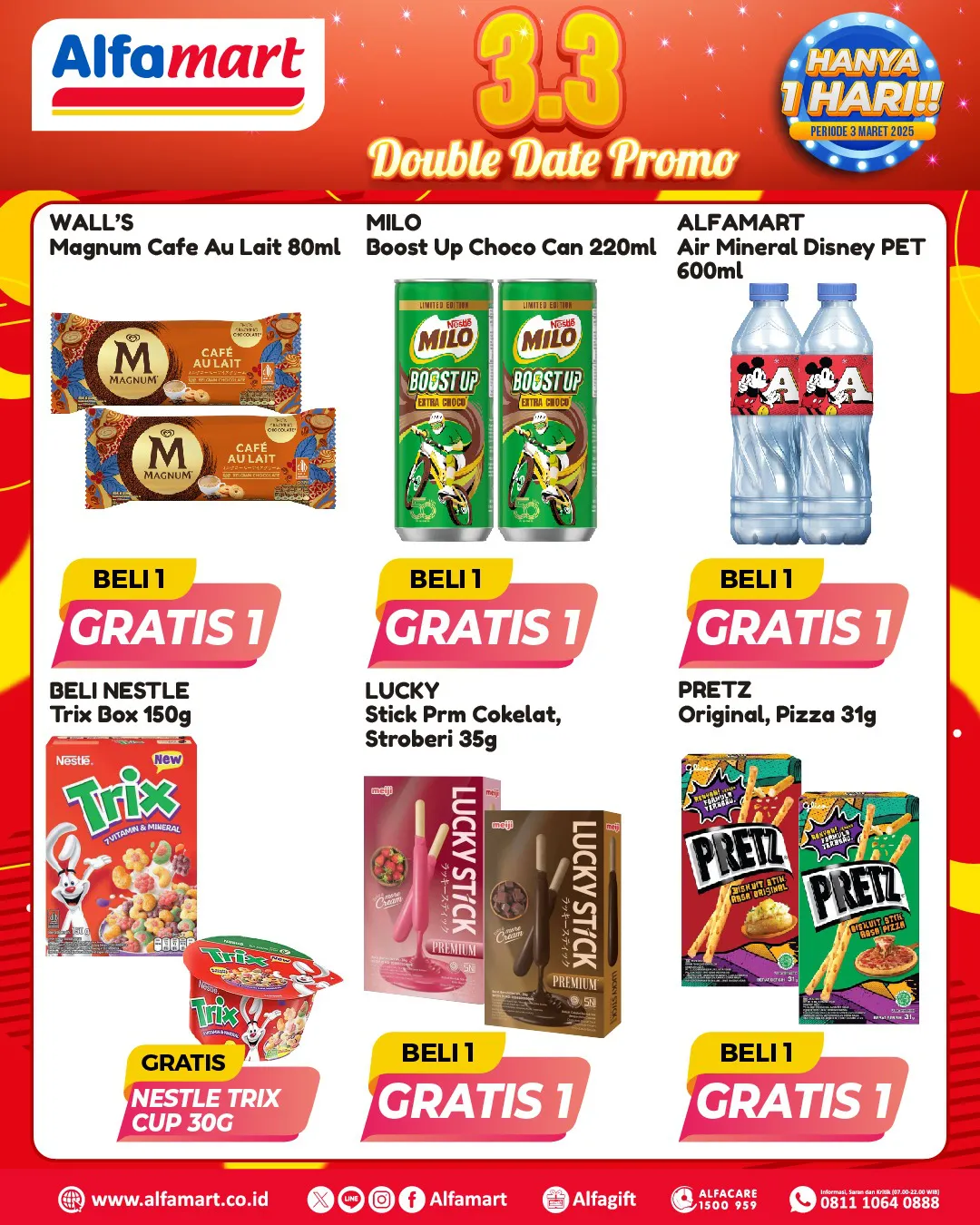 Promo 3.3 Alfamart Periode 3 Maret 2025