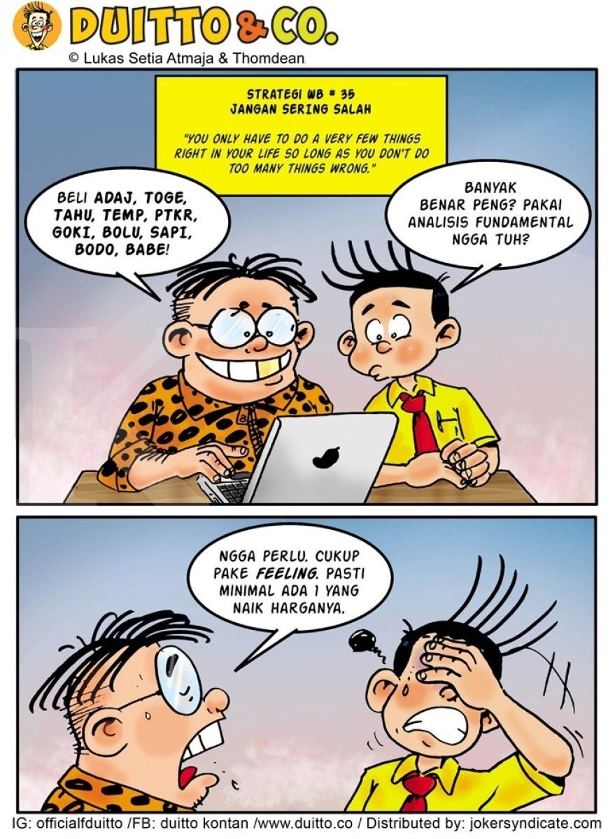 Strategi WB ke-35: Jangan Sering Salah