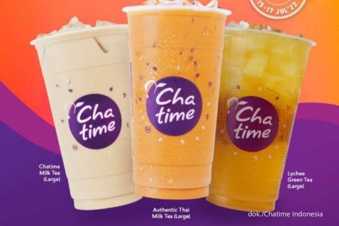 Promo Chatime 15-17 Juli 2022, Salebration Menu Tertentu Chatime Large Rp 20.000