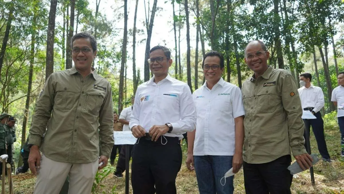 Proyek NBS Perhutani & Pertamina NRE Hasilkan Kredit Karbon 11,6 juta ton CO2/tahun