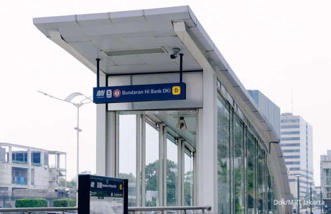 MRT Jakarta dan Bank DKI Umumkan Kerja Sama Hak Penamaan Stasiun Bundaran HI