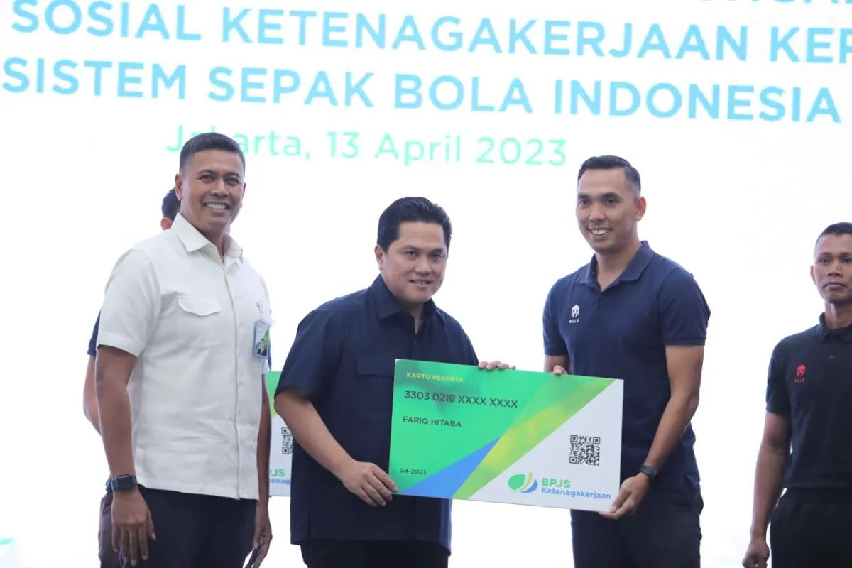 PSSI Gandeng BPJS Ketenagakerjaan Beri Perlindungan Sosial Terhadap Ratusan Wasit