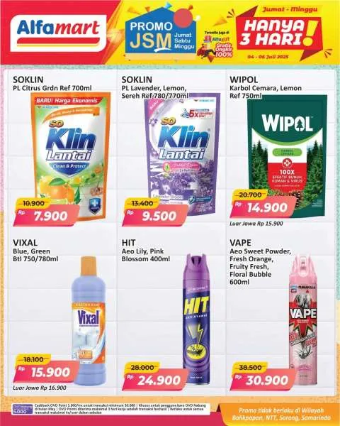 Promo JSM Alfamart Periode 4-6 Juli 2025