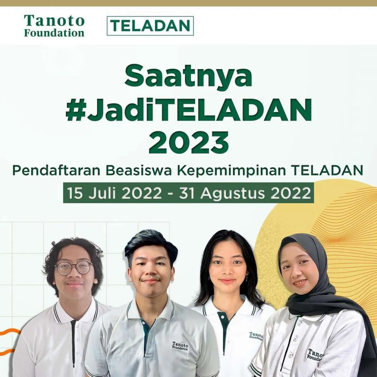 Program TELADAN Tanoto Foundation Lahirkan 160 Calon Pemimpin Masa Depan Baru 2022