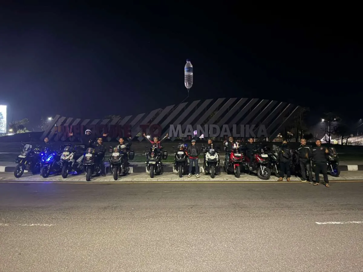 1.400 km Penuh Cerita, Mandalika Ride Out Ramaikan Pertamina Grand Prix of Indonesia