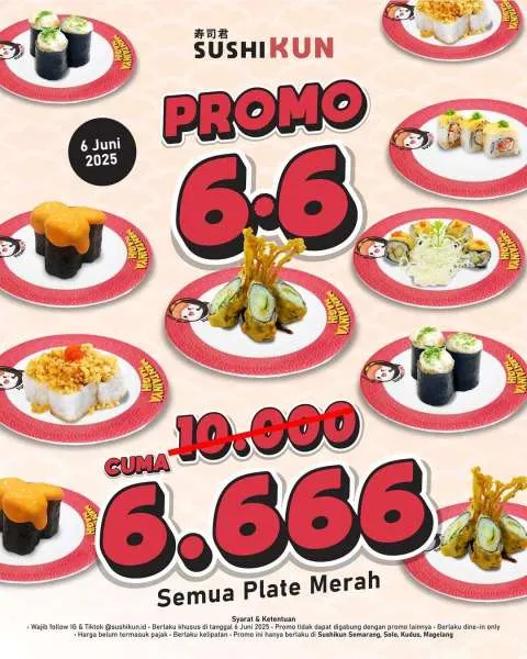 Promo Sushikun 6.6